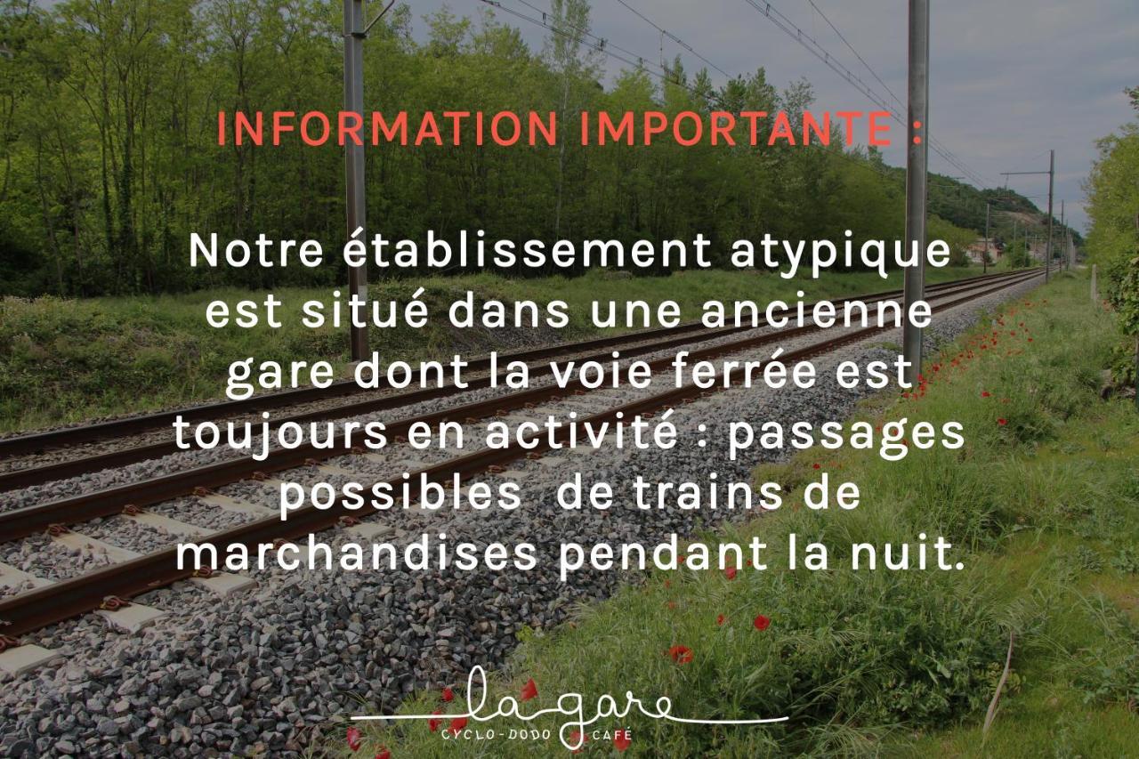 ホテル La Gare Soyons エクステリア 写真